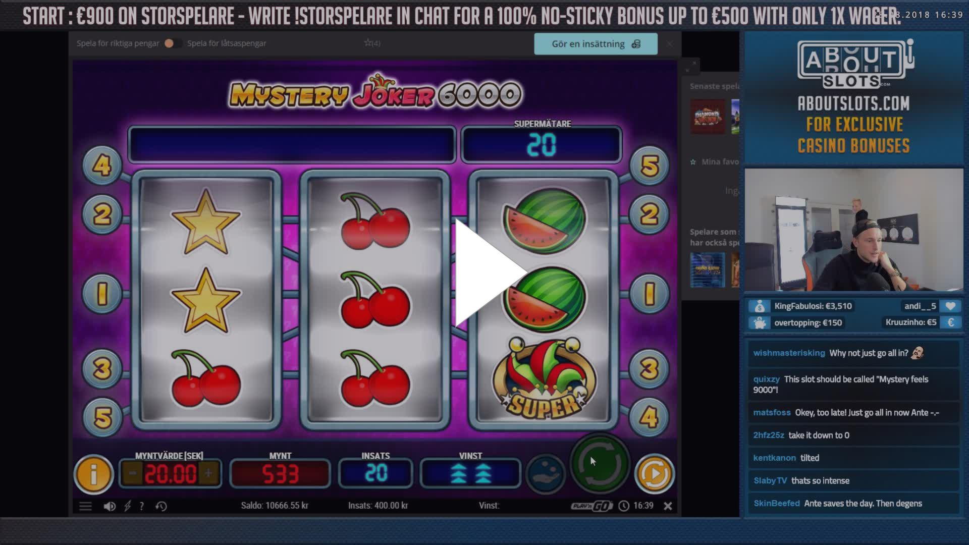 €425 Casino tournaments freeroll at Leo Vegas Casino